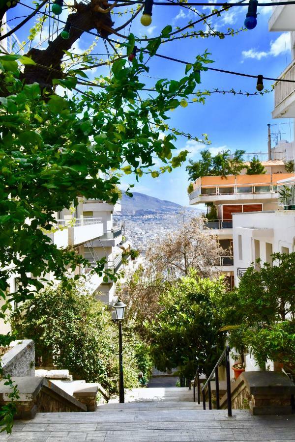 Comfortable, spacious studio @ Kolonaki Atenas Exterior foto